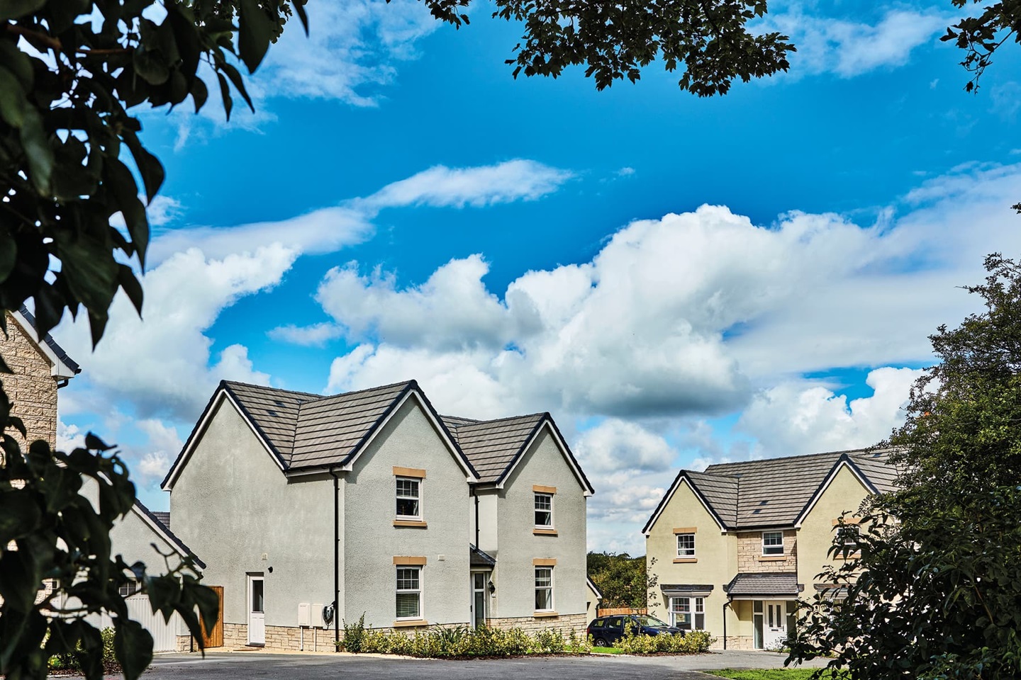 A typical Clare Garden Village street scene