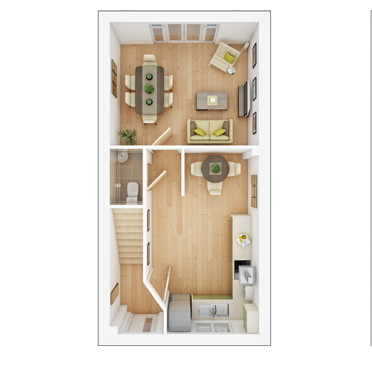 Ashbury ground floor