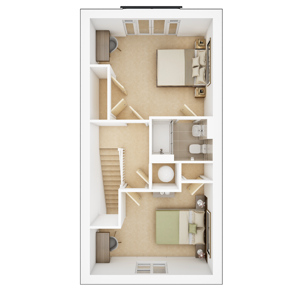 Ashbury second floor