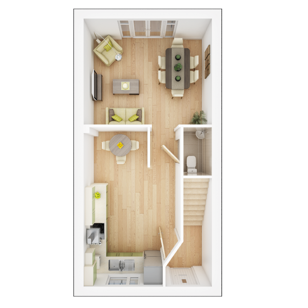 Ashbury ground floor