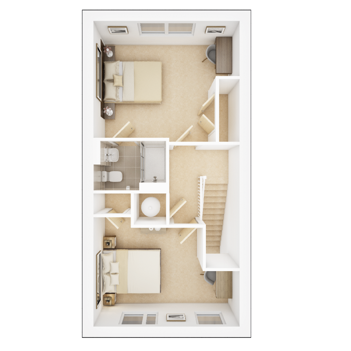 Ashbury second floor