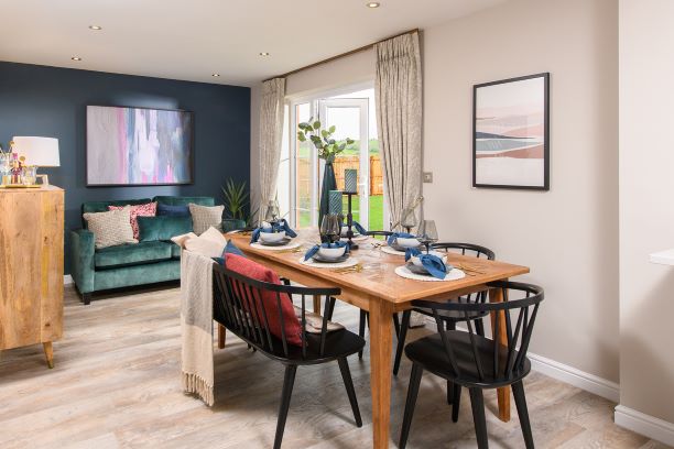 The Wilton kitchen/dining area