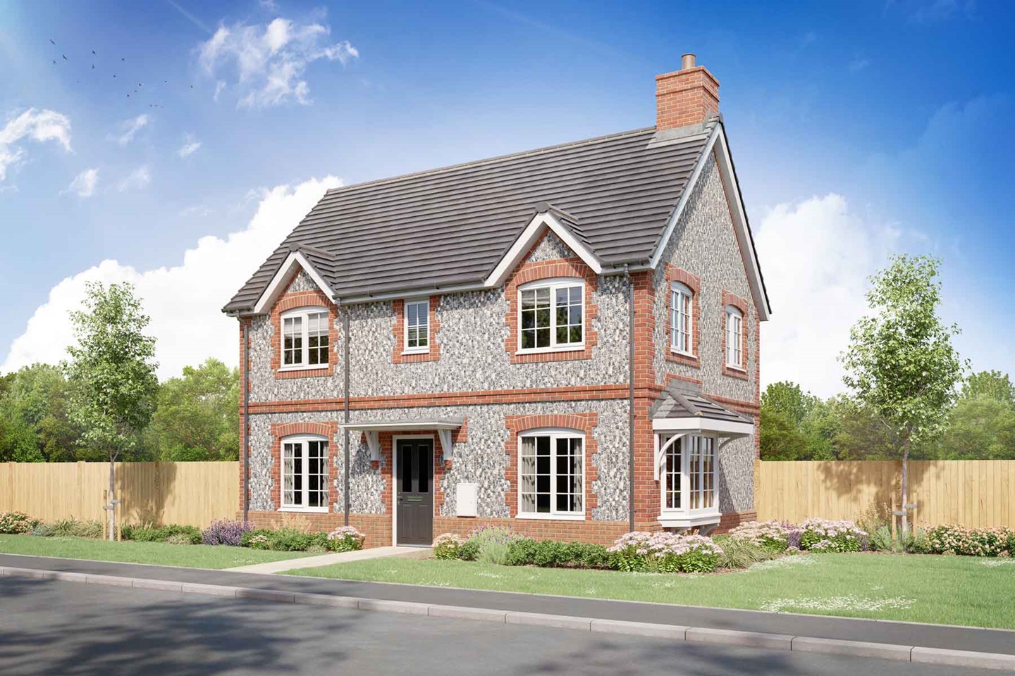 Artist's impression of a typical Ardale home