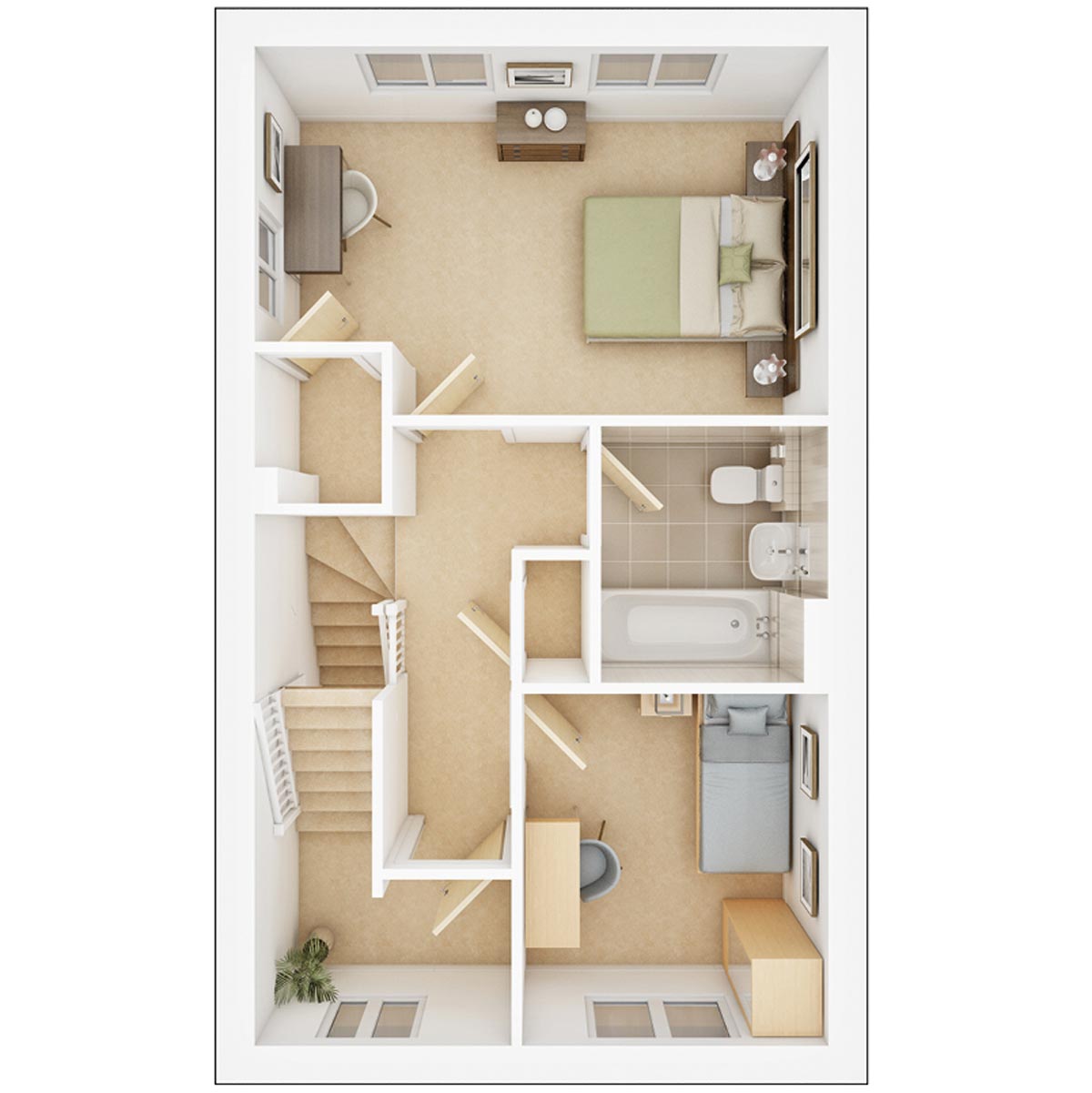 The Colton First Floor