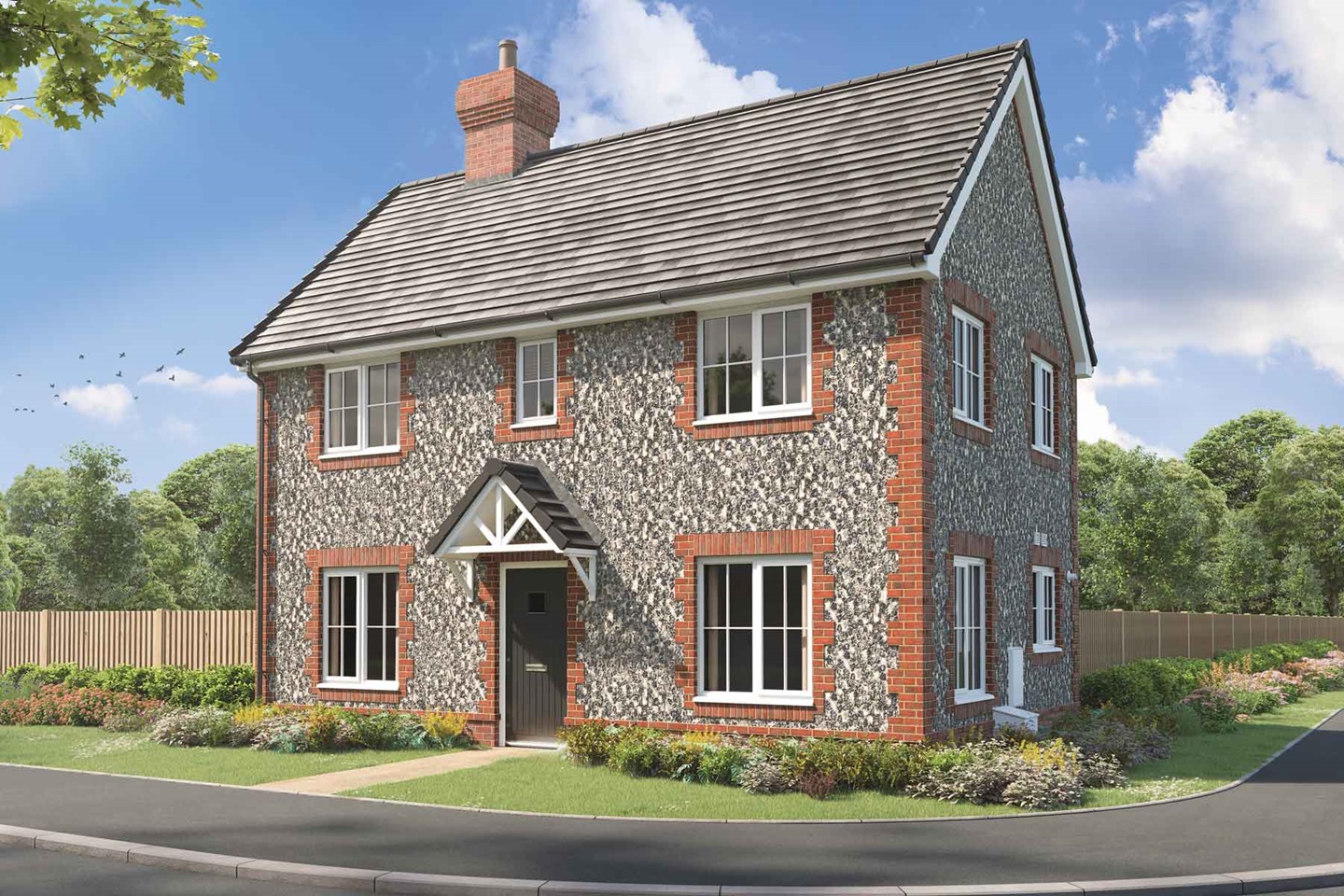 Artist's impression of a typical Easedale home