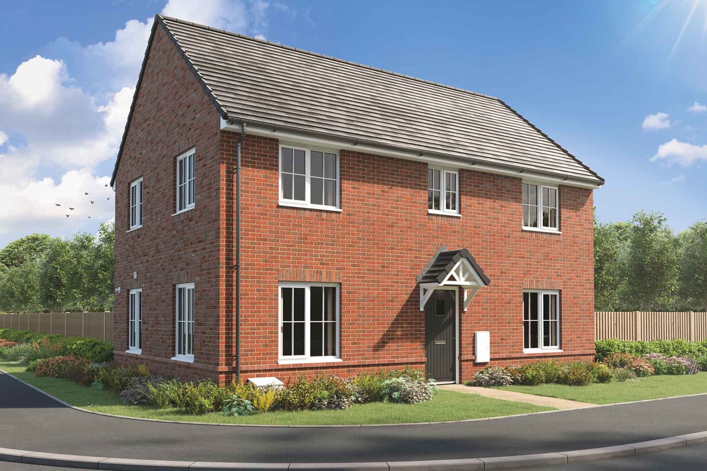 Artist's impression of a typical Taylor Wimpey Kentdale home