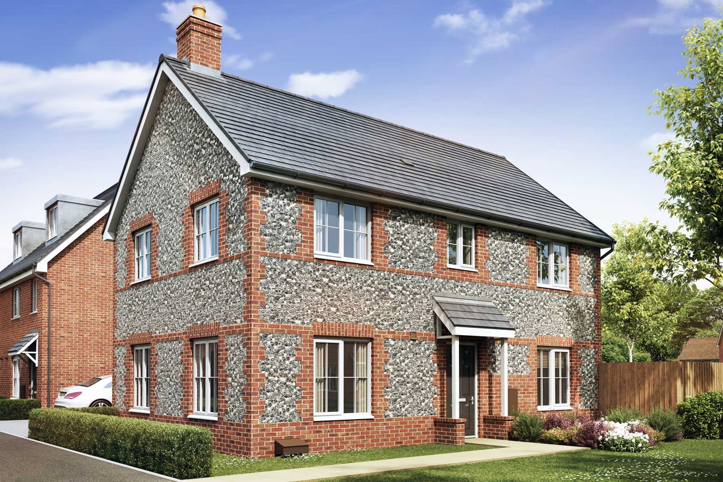 Artist's impression of a typical Kentdale home at The Hedgerows