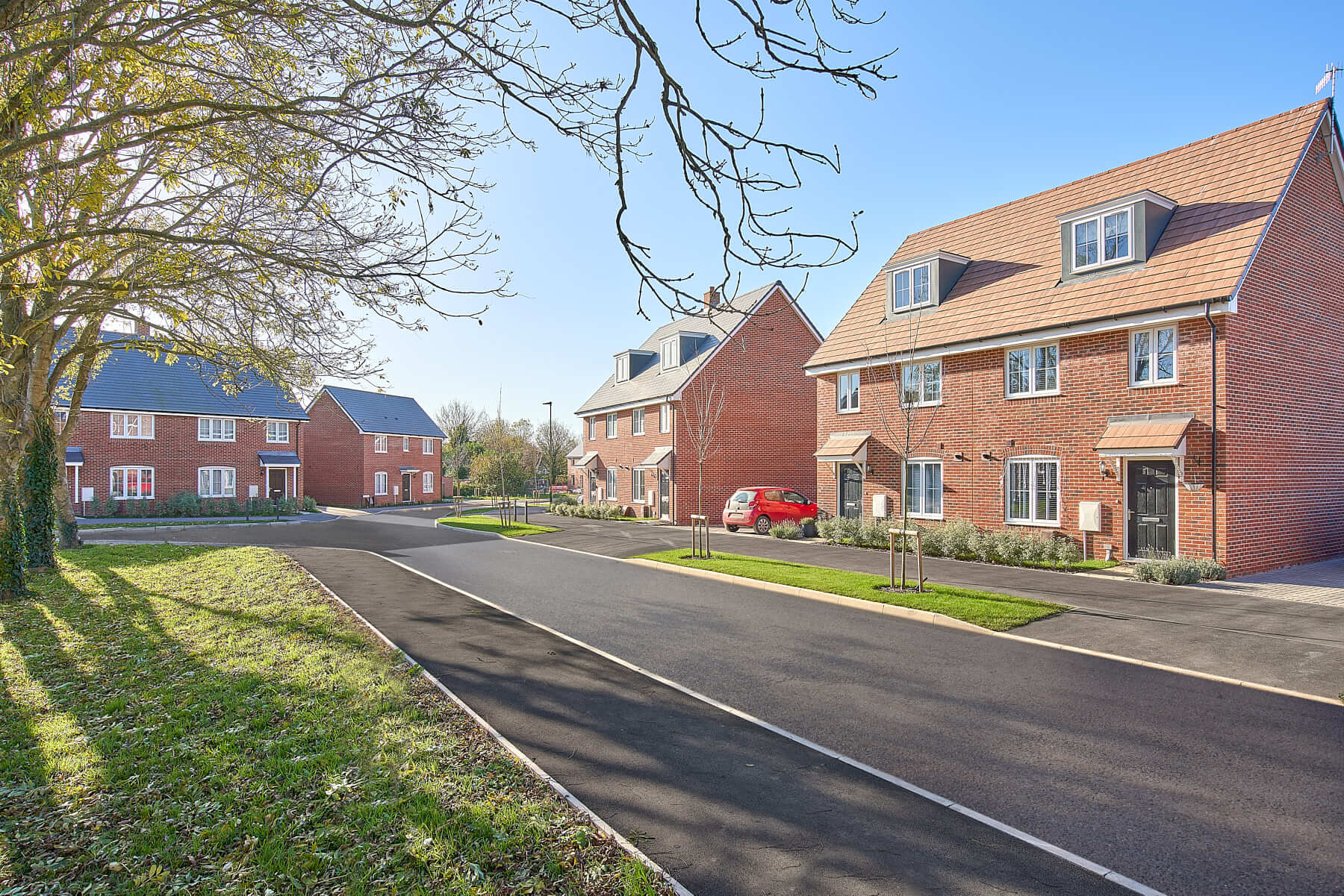 Typical Street Scene at The Hedgerows