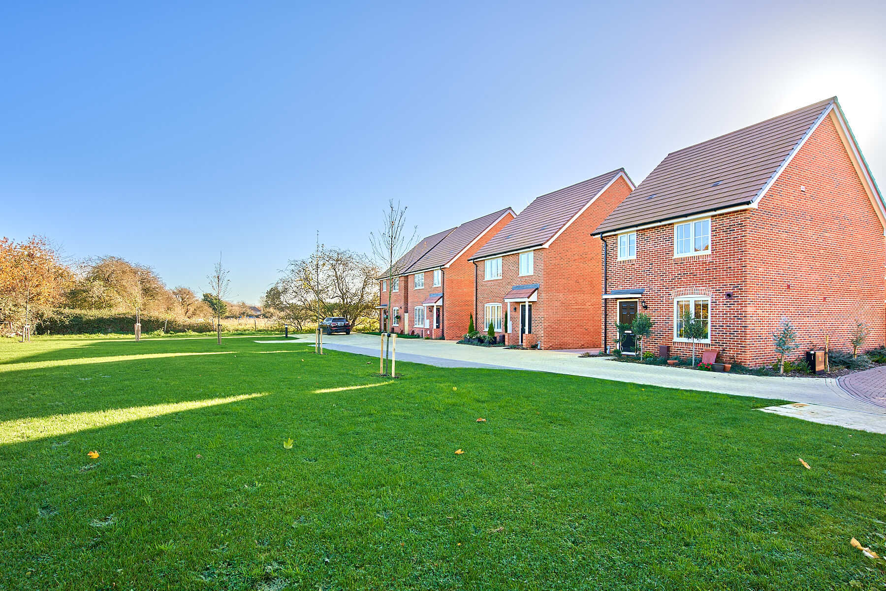 Typical Street Scene at The Hedgerows