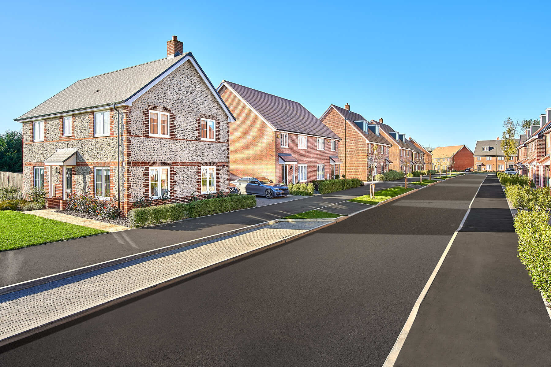 Typical Street Scene at The Hedgerows