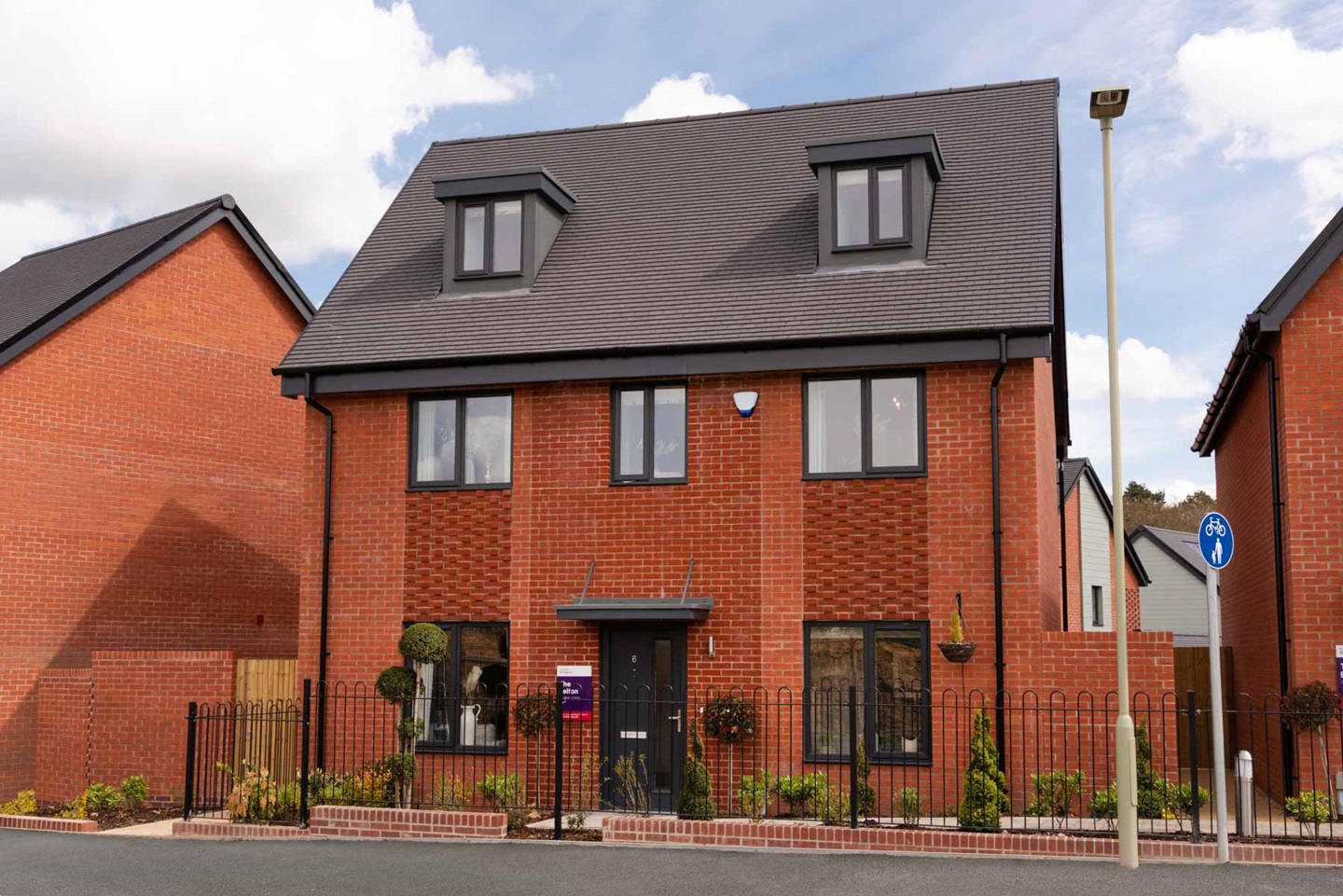 Actual exterior image of the Felton Show Home