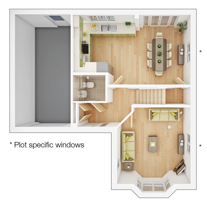 The Dunham Ground Floor