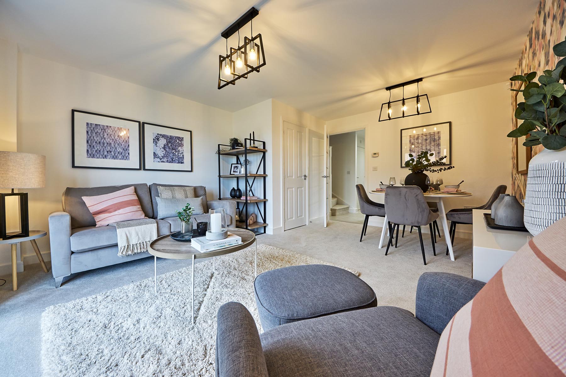 Open-plan space, perfect for entertaining