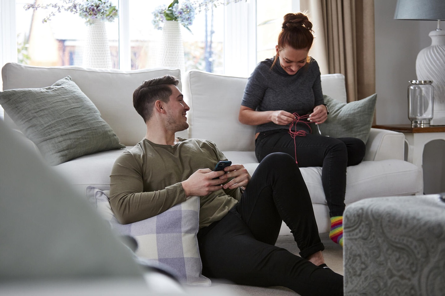 Lifestyle image of a couple