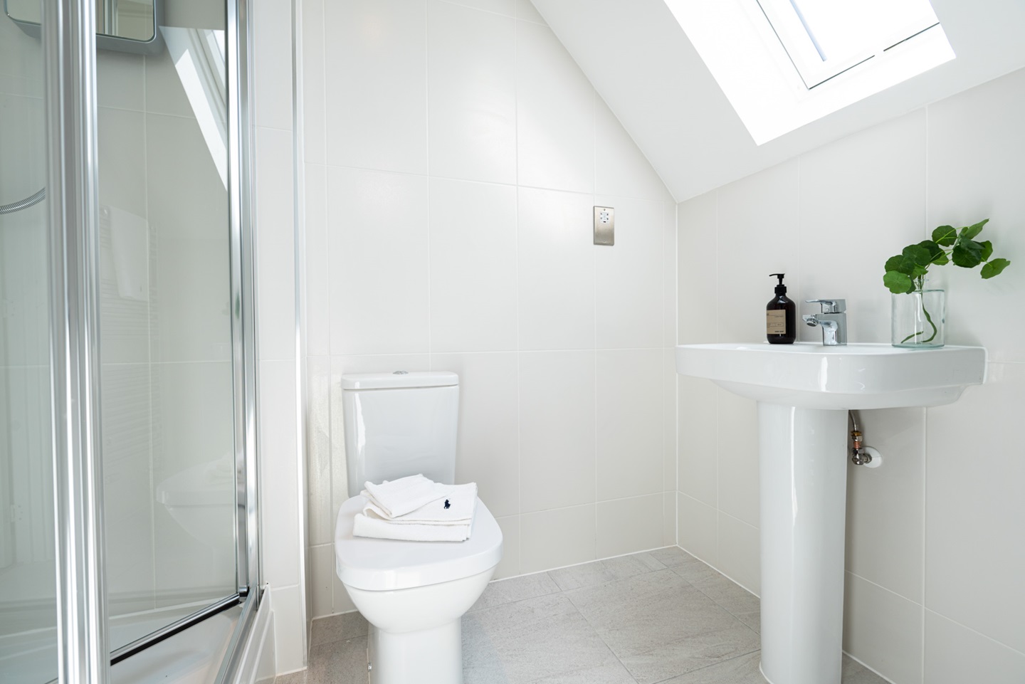 En suite shower room