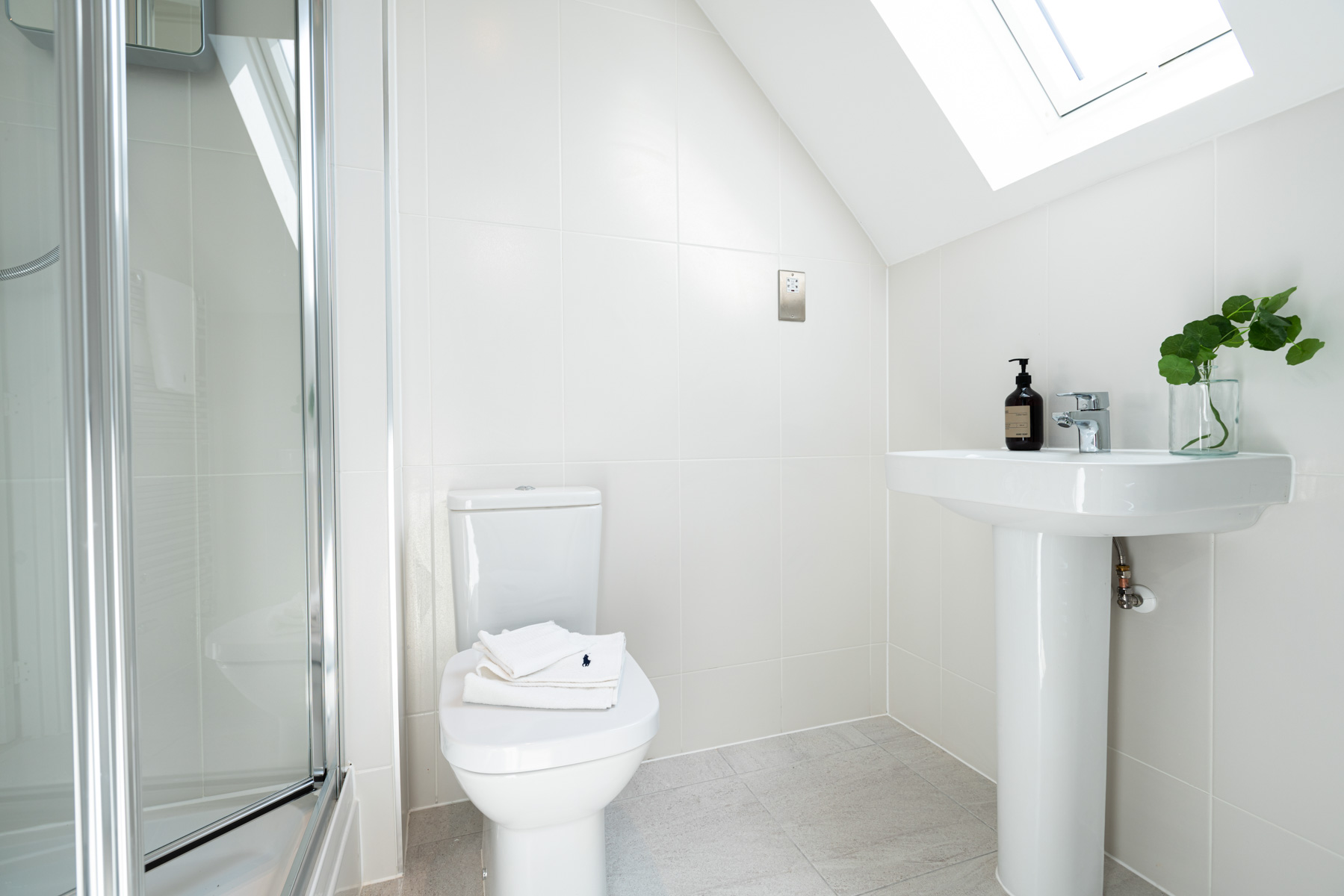 En suite shower room