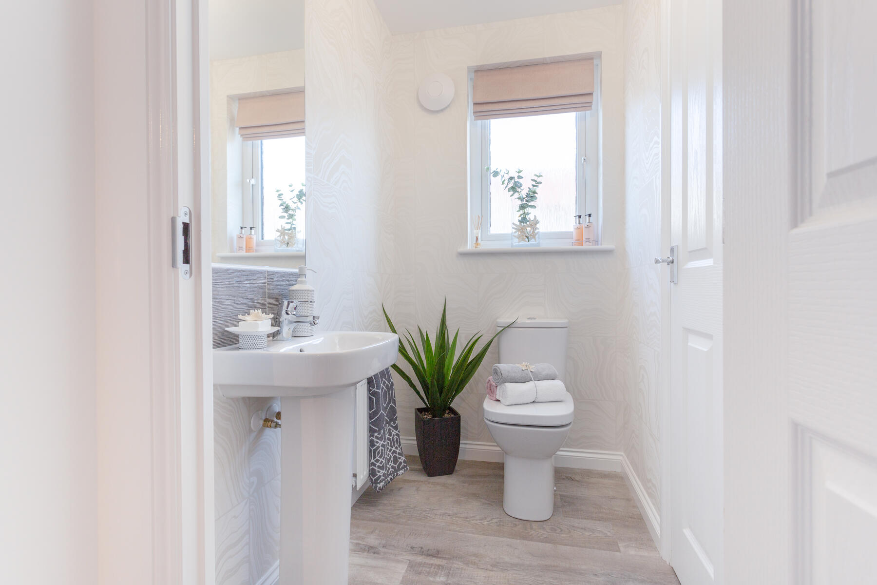 Downstairs cloakroom