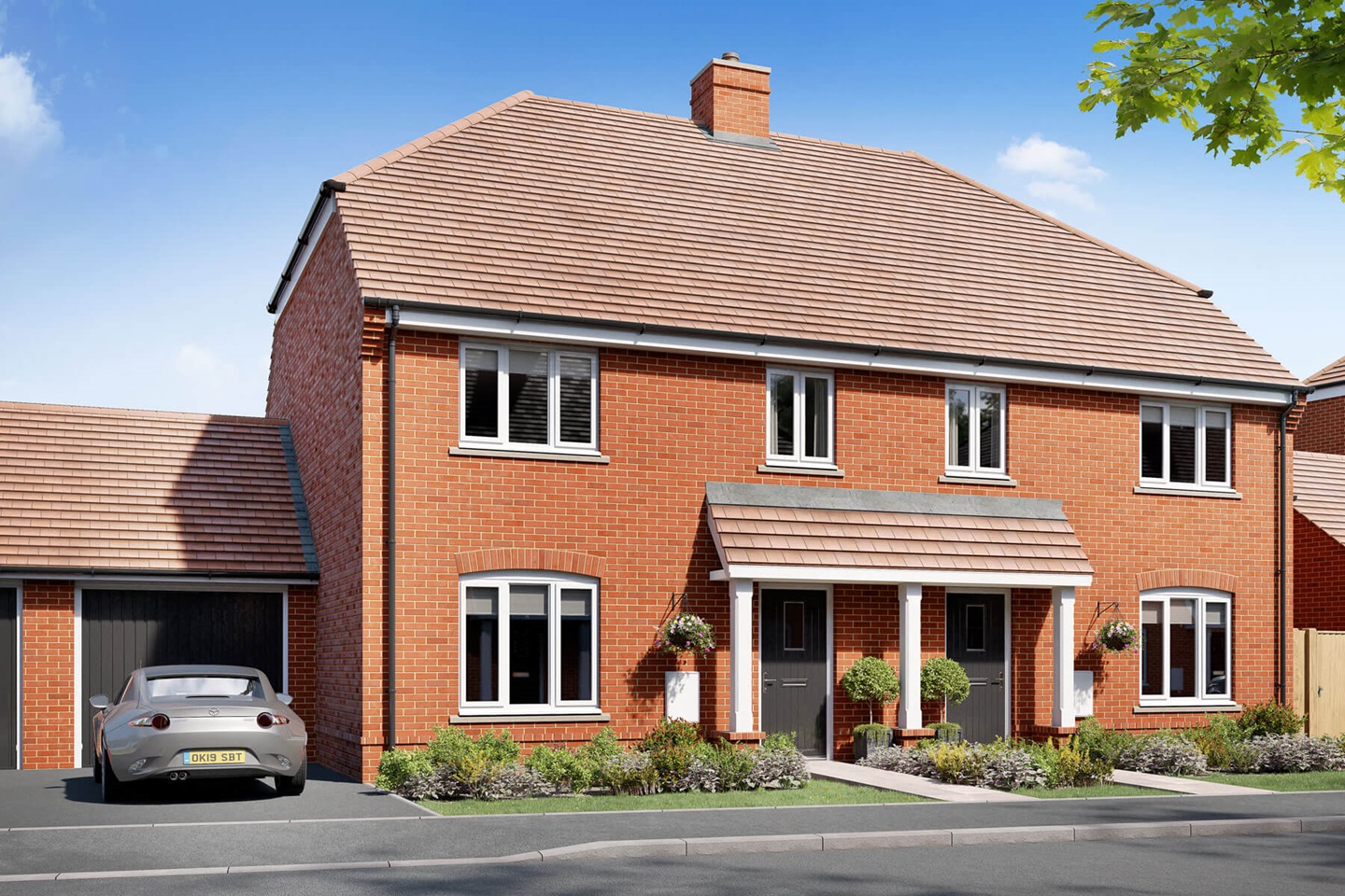 Artist impression of the Huxford at Admiral Park