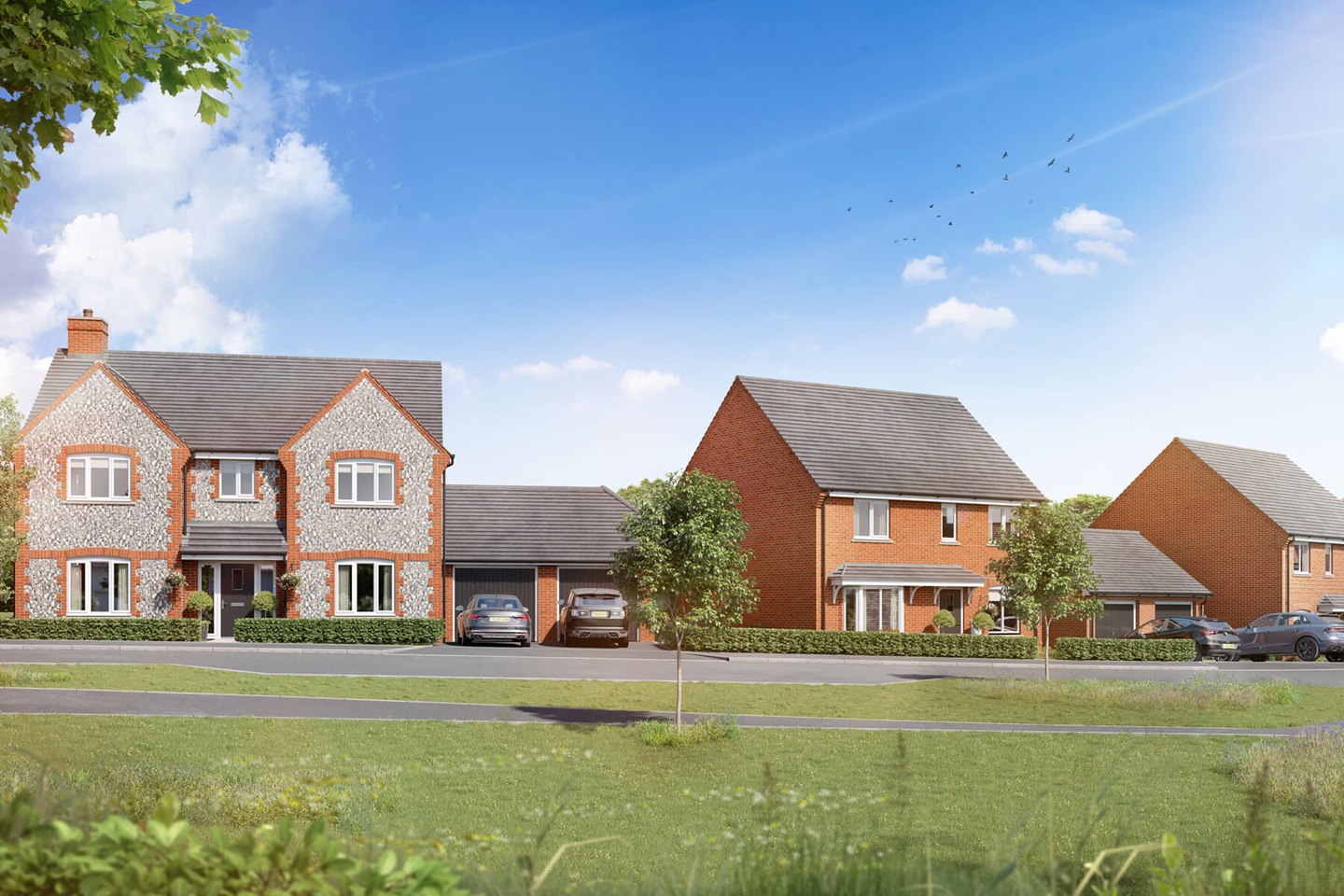 Street scene at Admiral Park