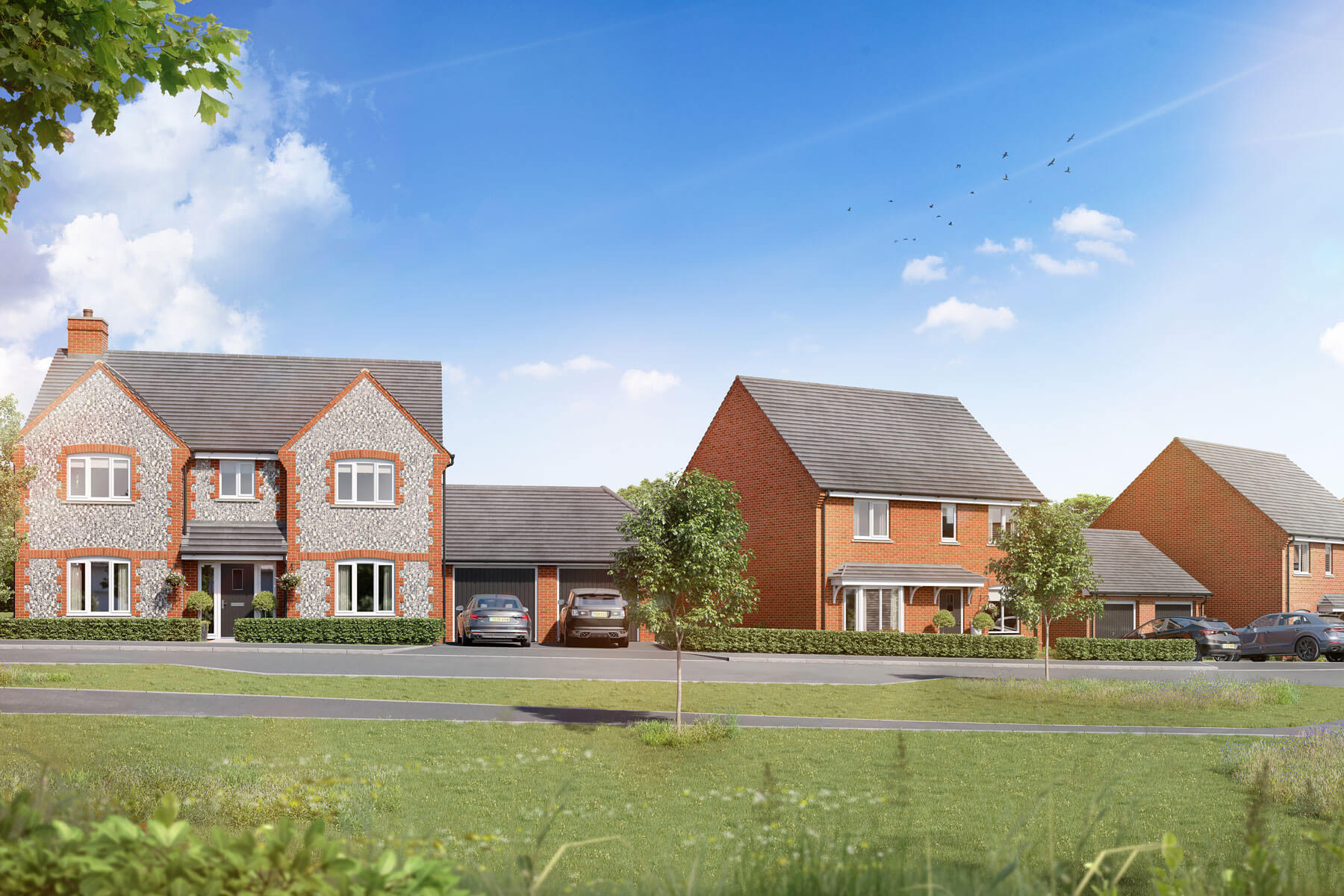 Street scene at Admiral Park