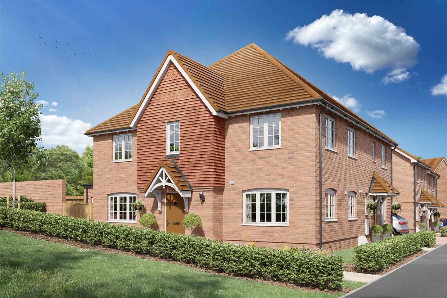 Artist impression of the Andale at Coppid View