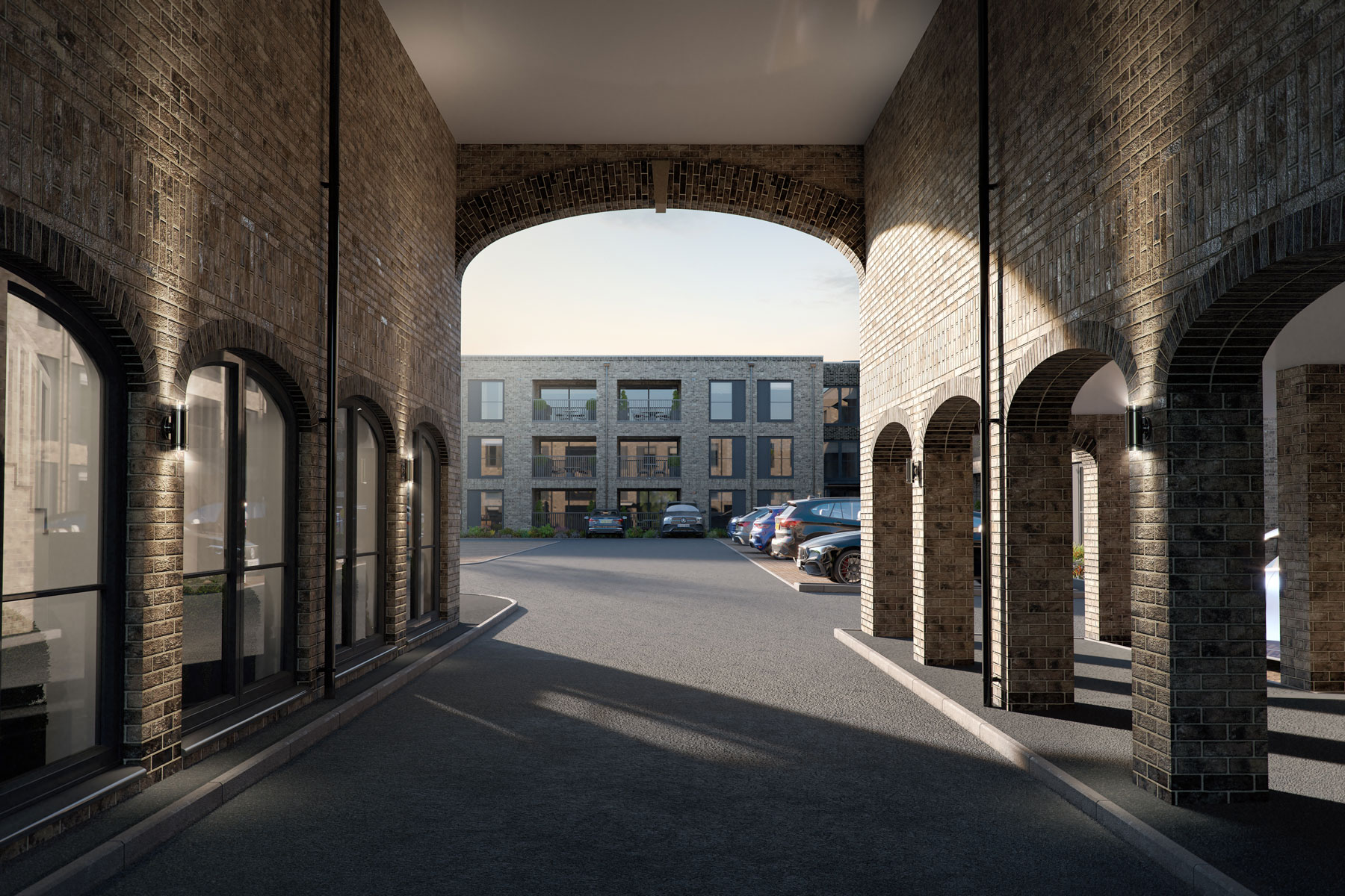 Lancaster Square Entrance