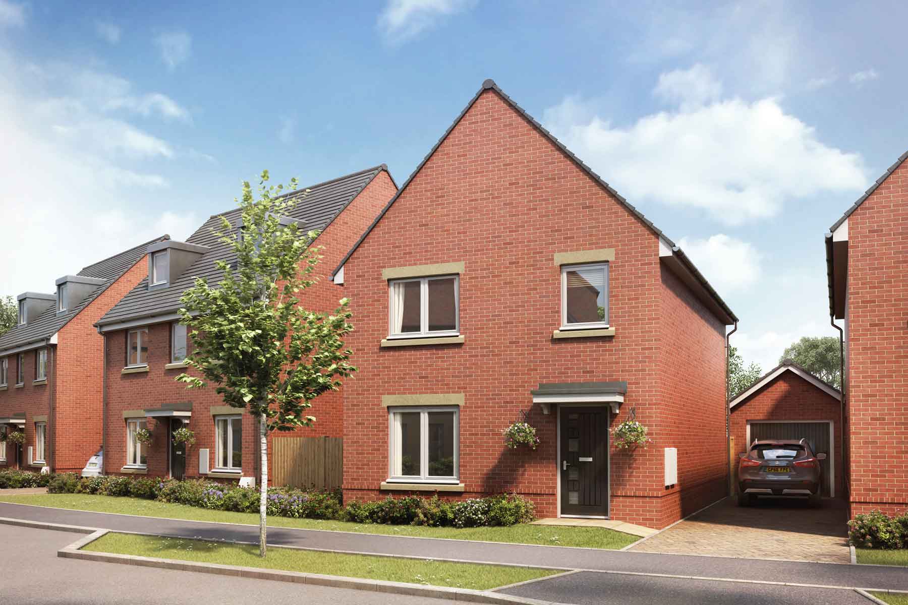 Artist impression of the Huxford at Saxon Heights