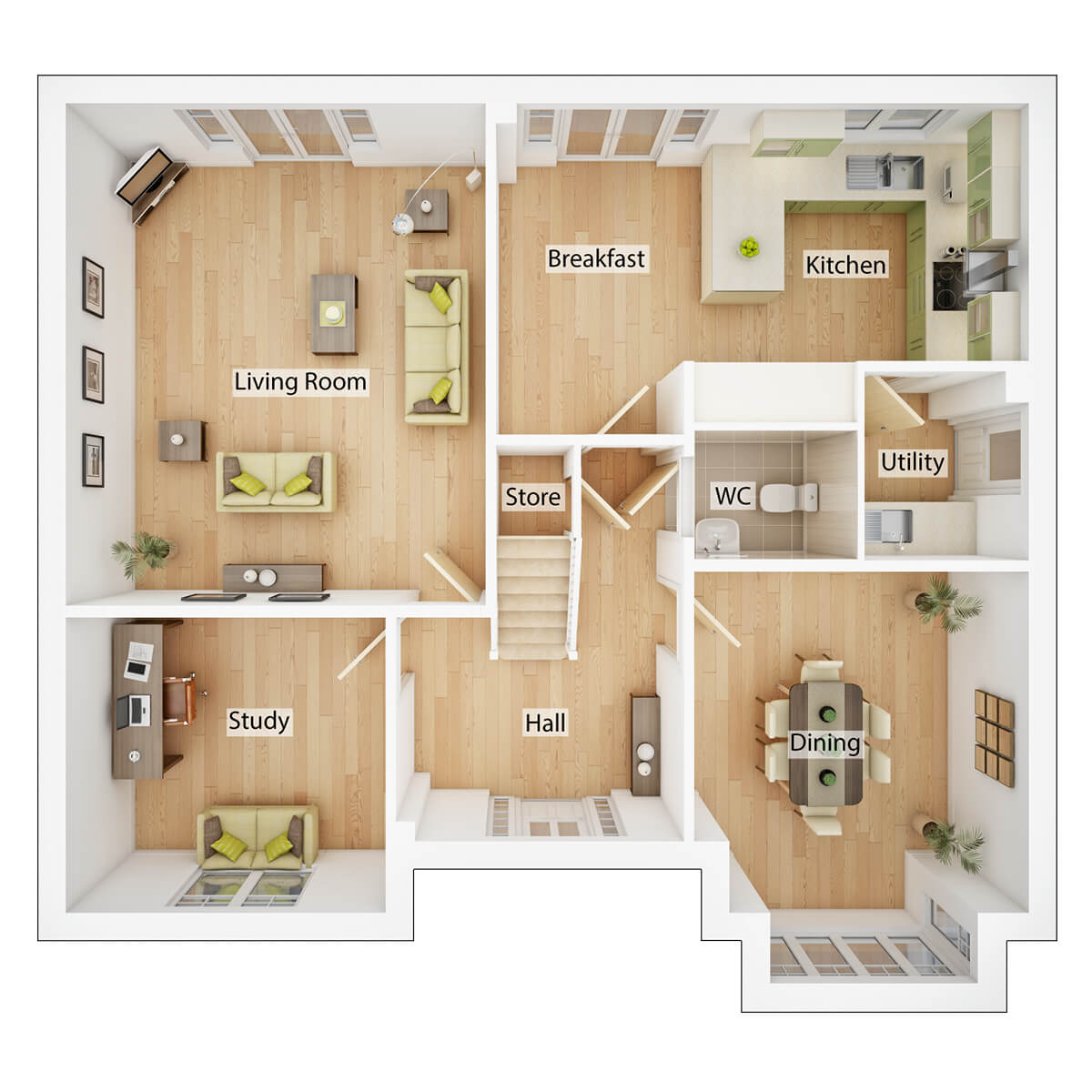 Taylor Wimpey the Gordon Ground Floor