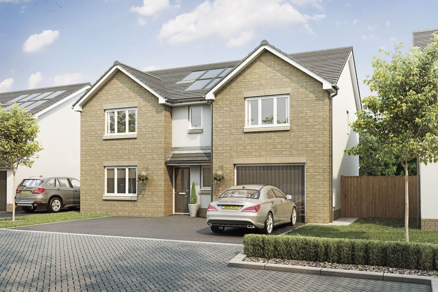 The Wallace home Taylor Wimpey CGI