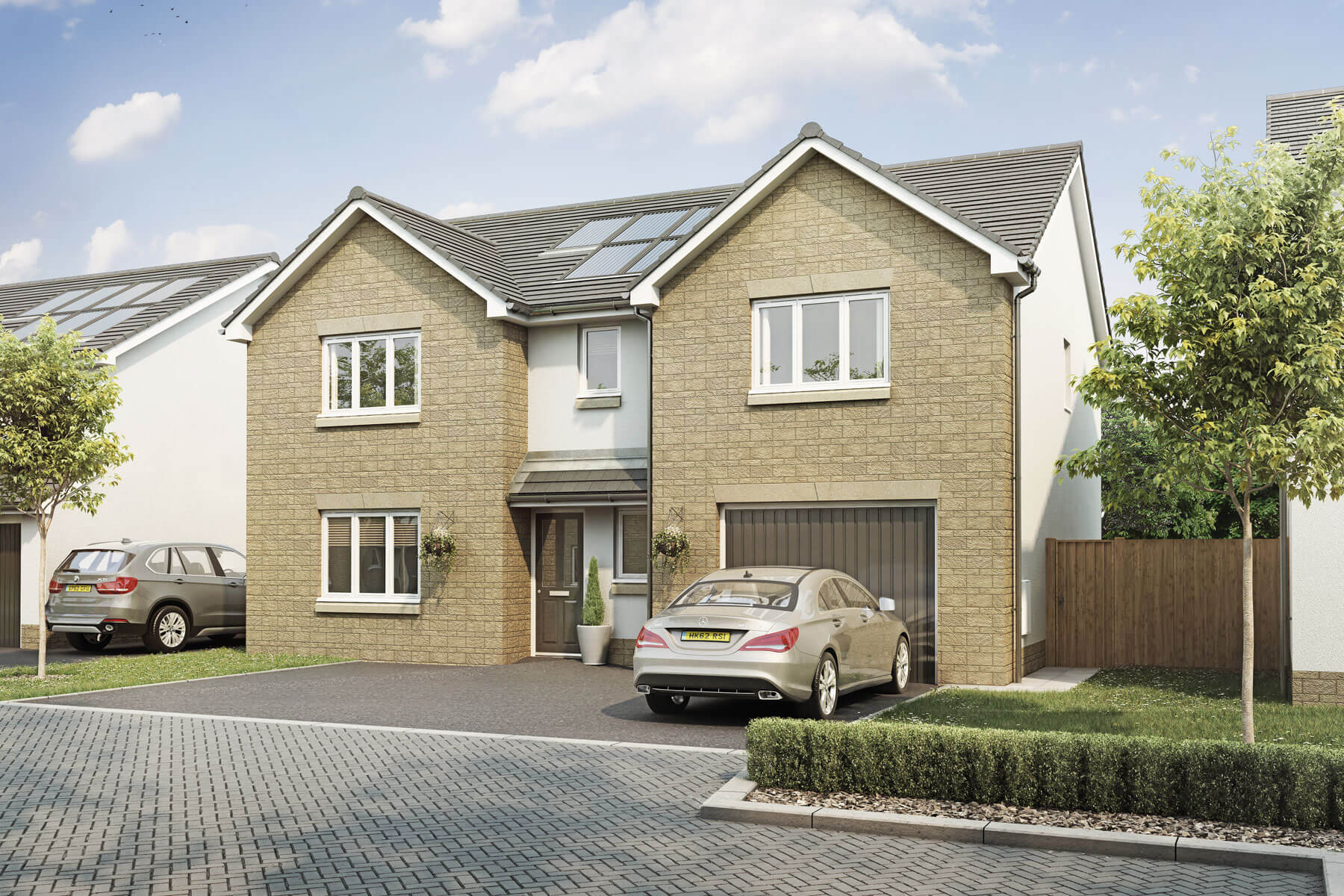 The Wallace home Taylor Wimpey CGI