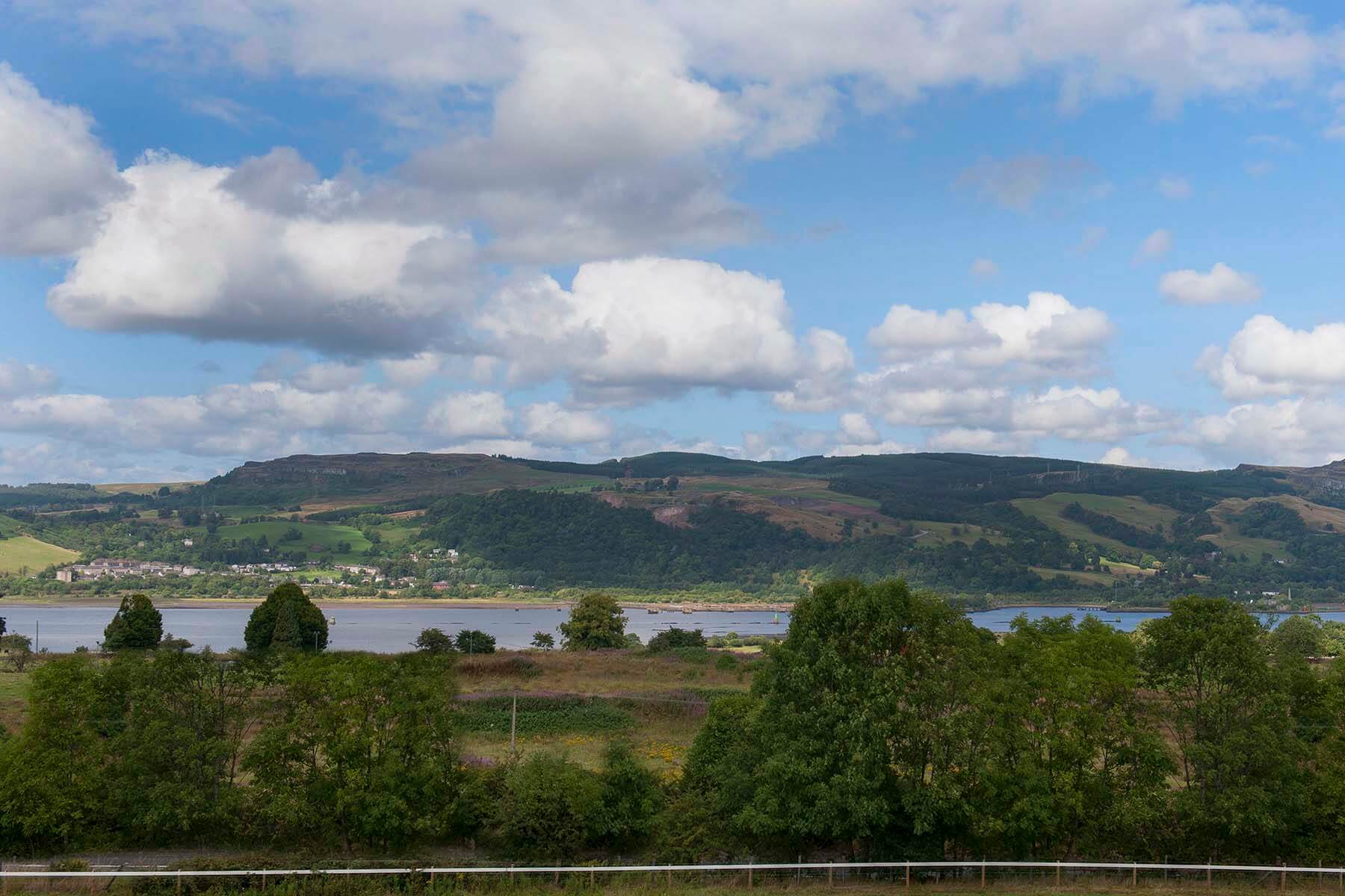 Views of the Clyde coastline