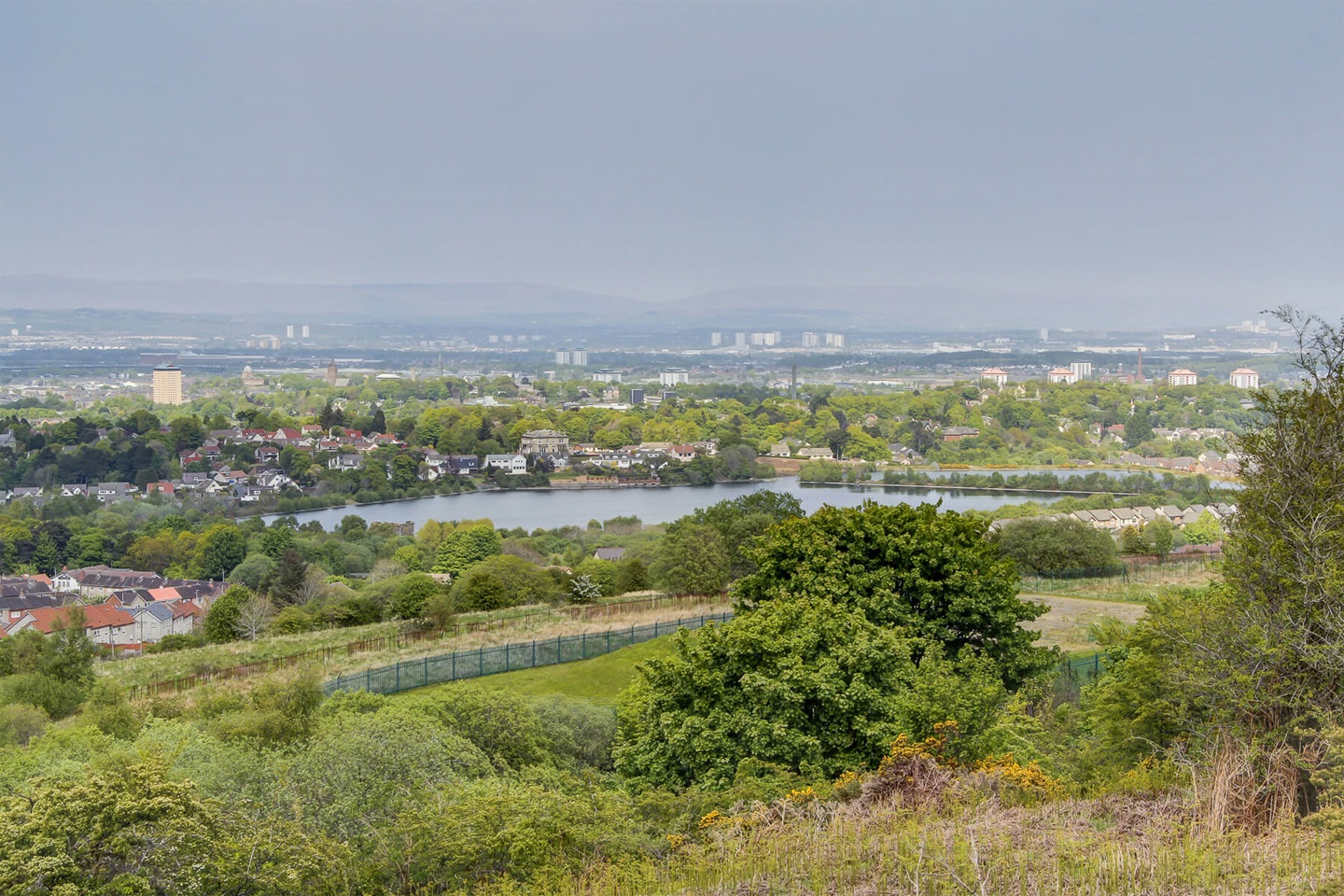 Views of Renfrewshire from the Gleniffer Braes