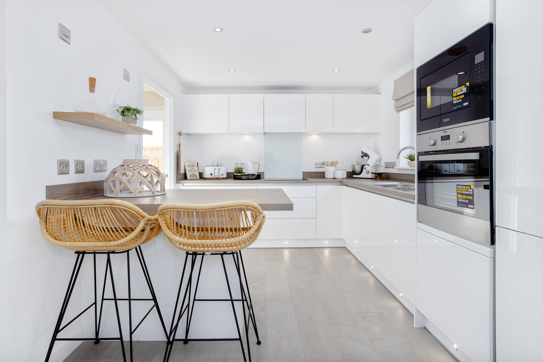 Taylor Wimpey new built home kitchen