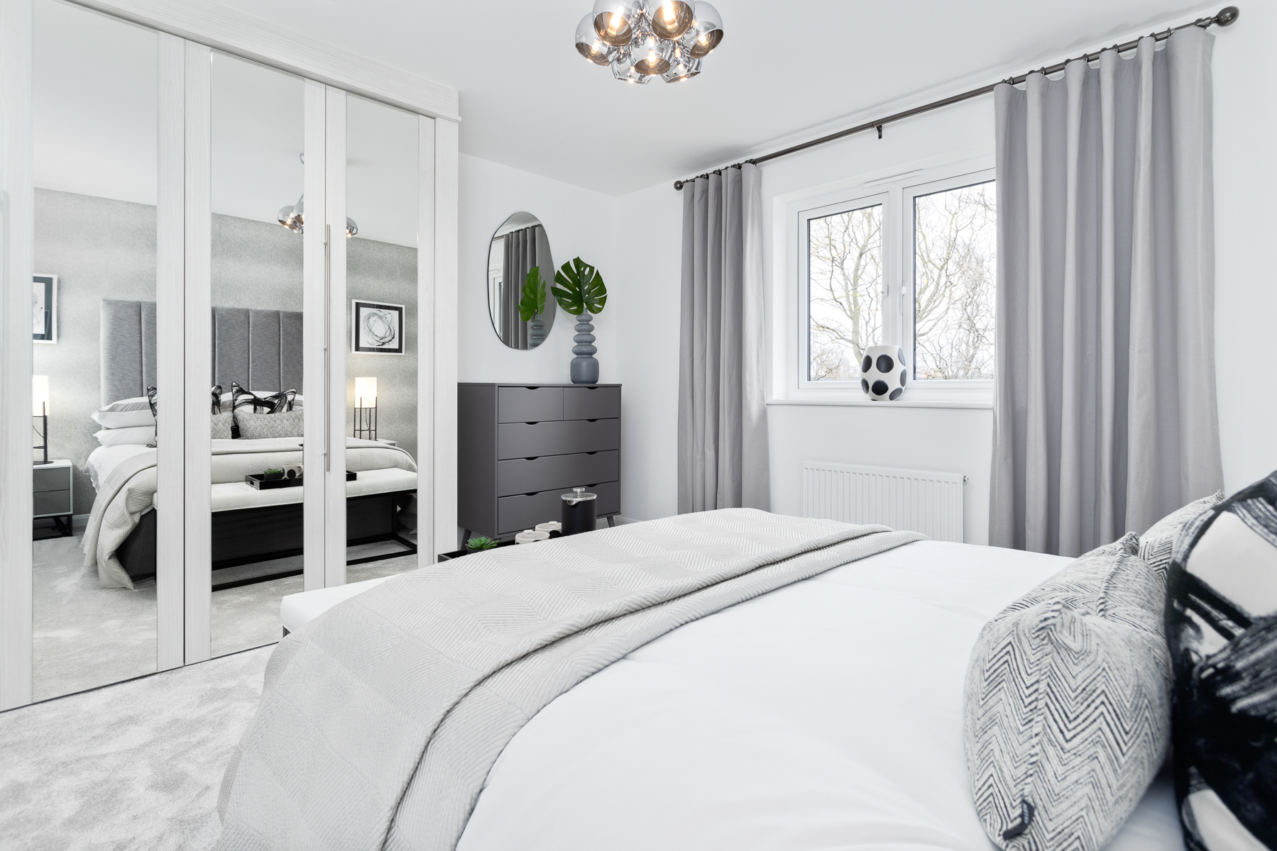 Bedroom 1 of the Andrew home