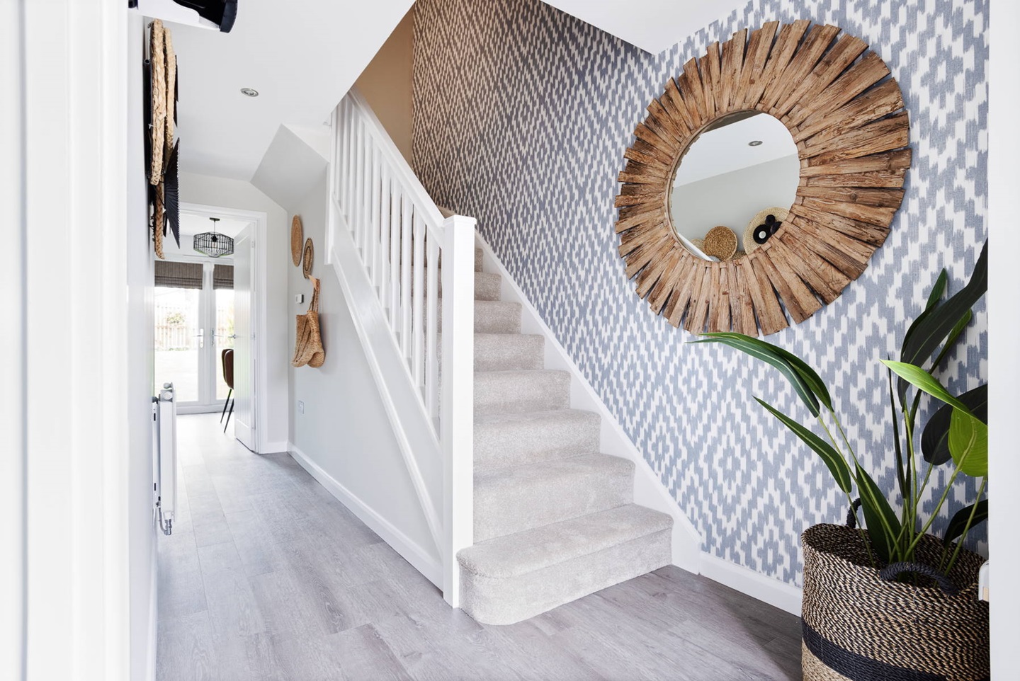 The Hallway of the Blair home