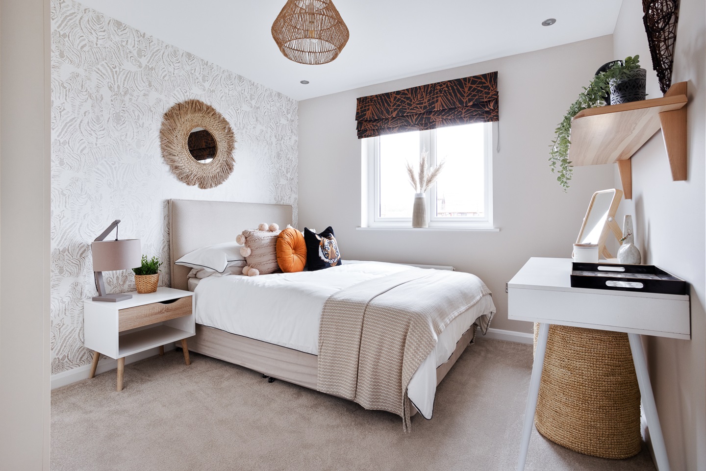 Bedroom two in the Blair home