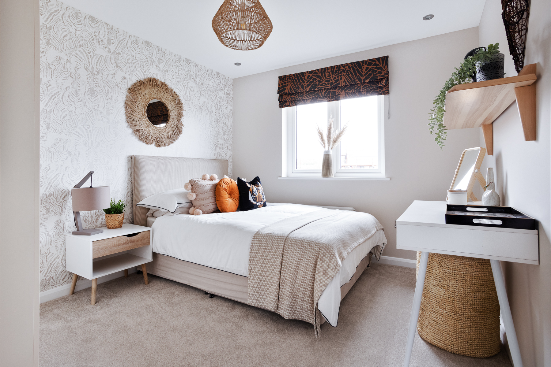 Bedroom two in the Blair home