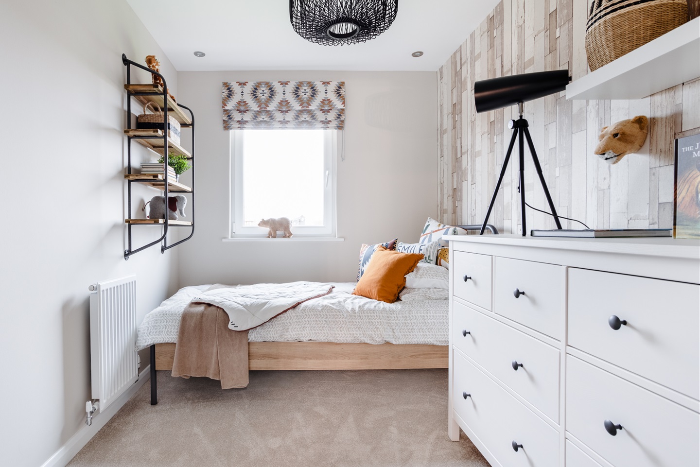 Bedroom three in the Blair home