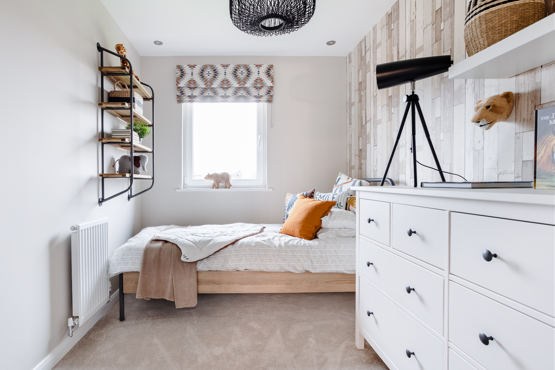 Bedroom three in the Blair home