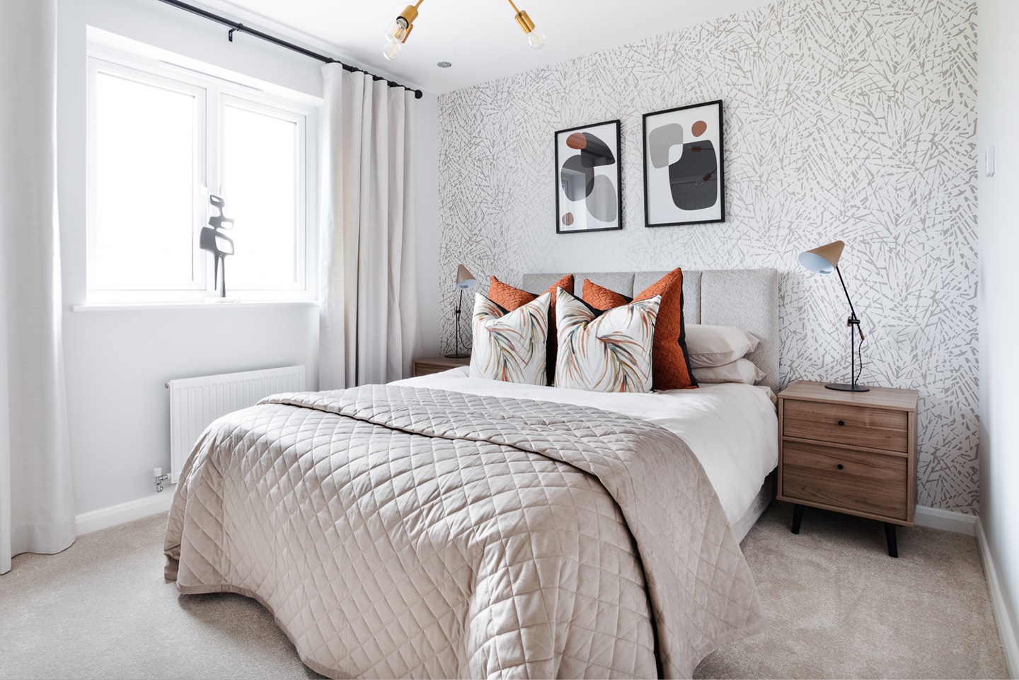 Bedroom 1 in the Blair home