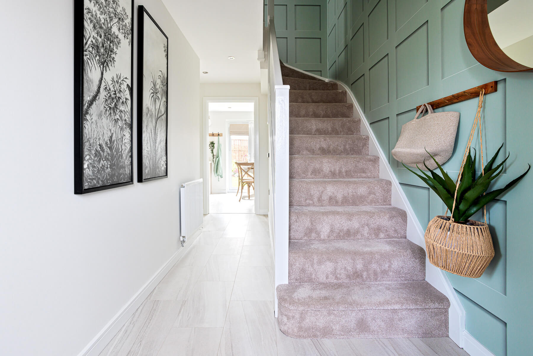 Taylor Wimpey West Scotland the Blair 3 bedroom show home Duncarnock Barrhead