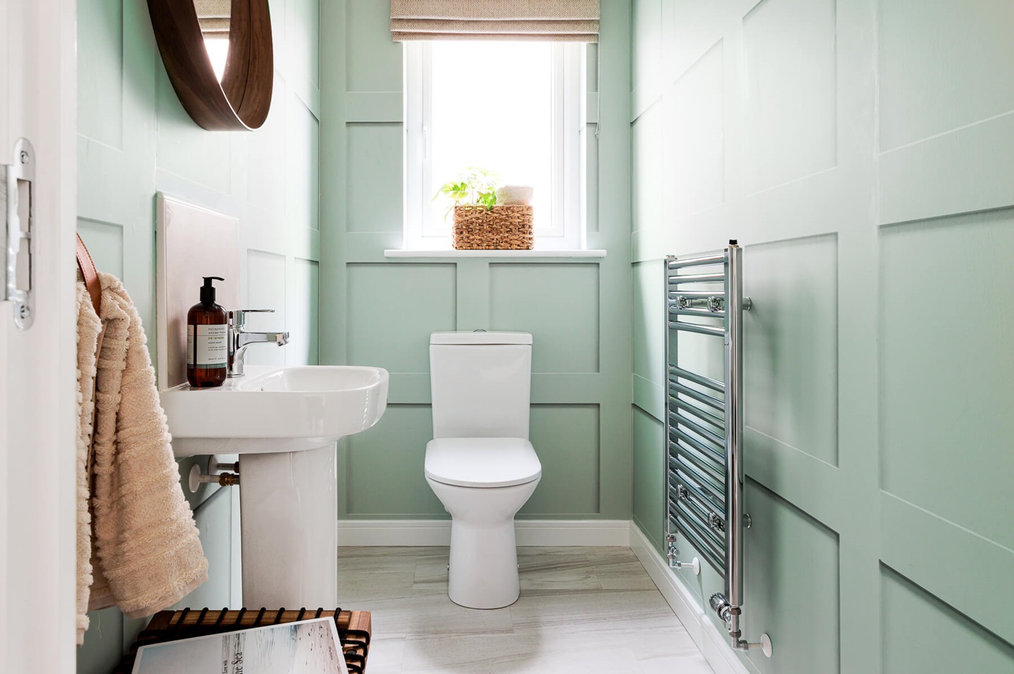 Taylor Wimpey West Scotland the Blair 3 bedroom show home Duncarnock Barrhead