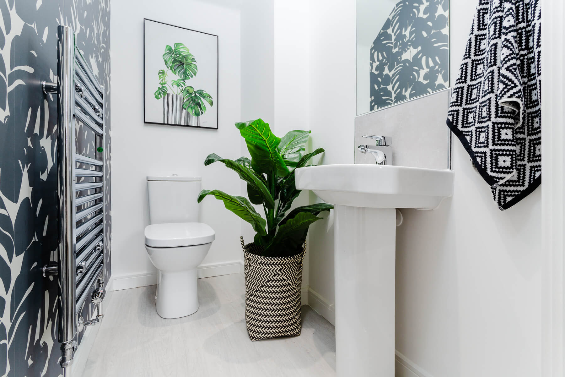 The WC in the Boswell home