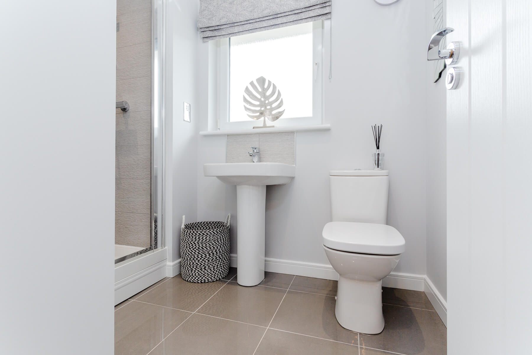 The en suite in the Boswell home