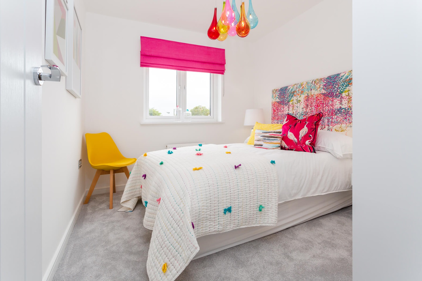 Bedroom two in the Boswell home