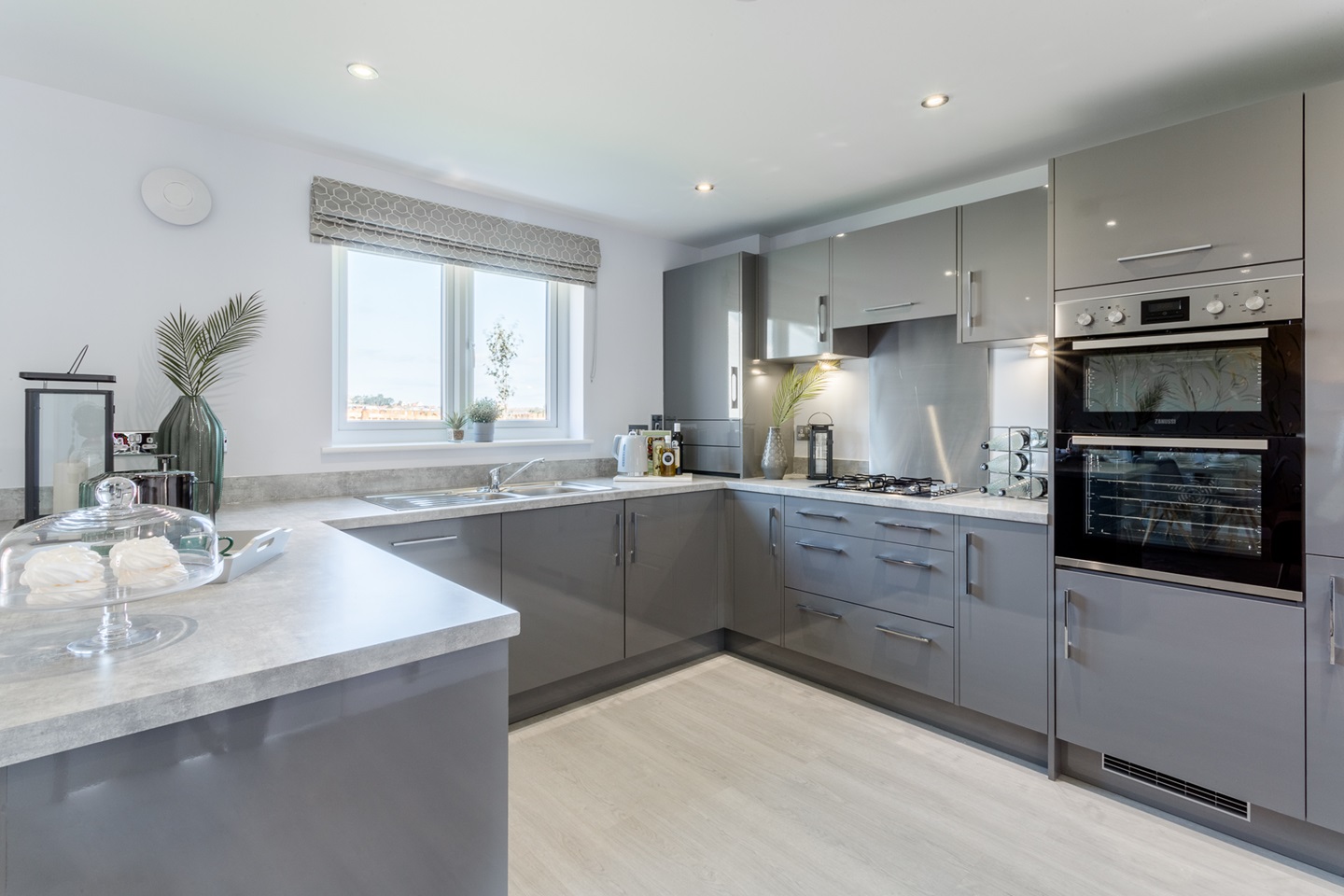 The kitchen in the Drummond home