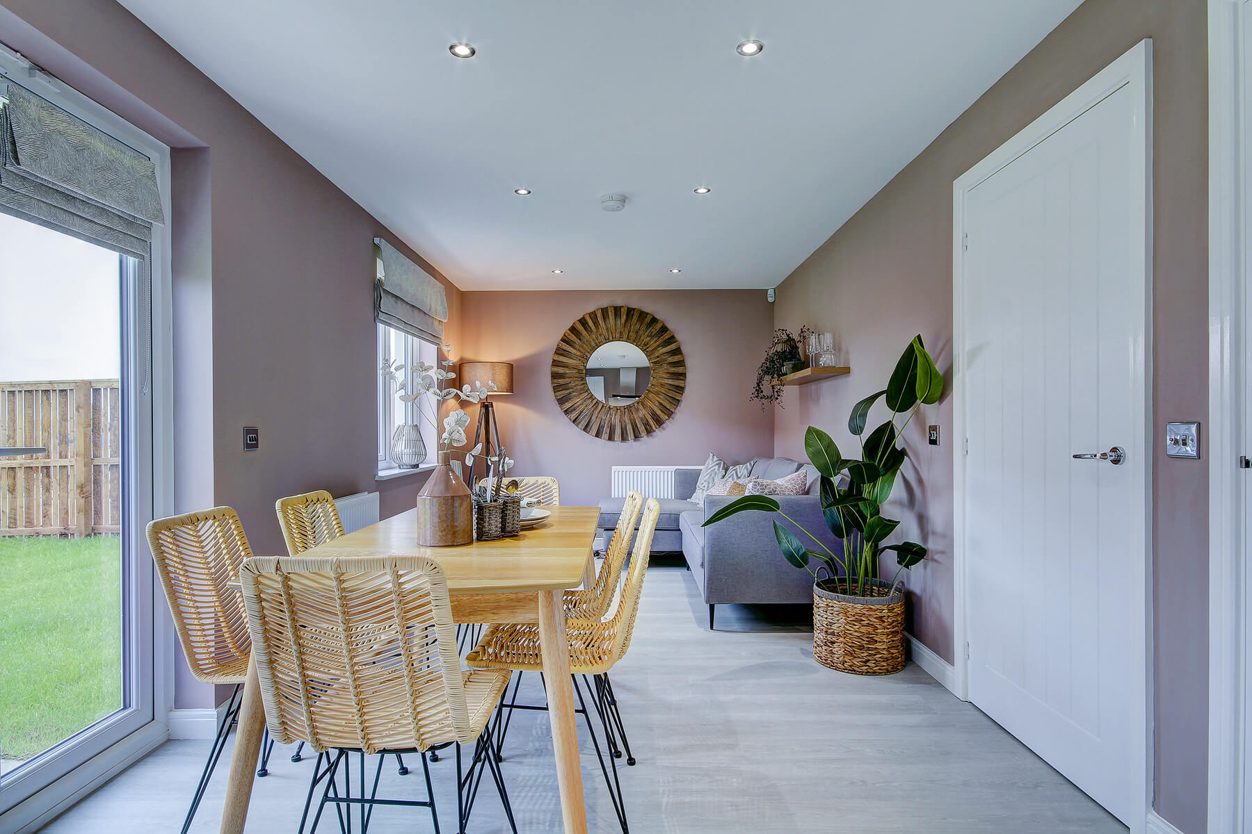 Willow Gardens Geddes 5 Taylor Wimpey kitchen dining room