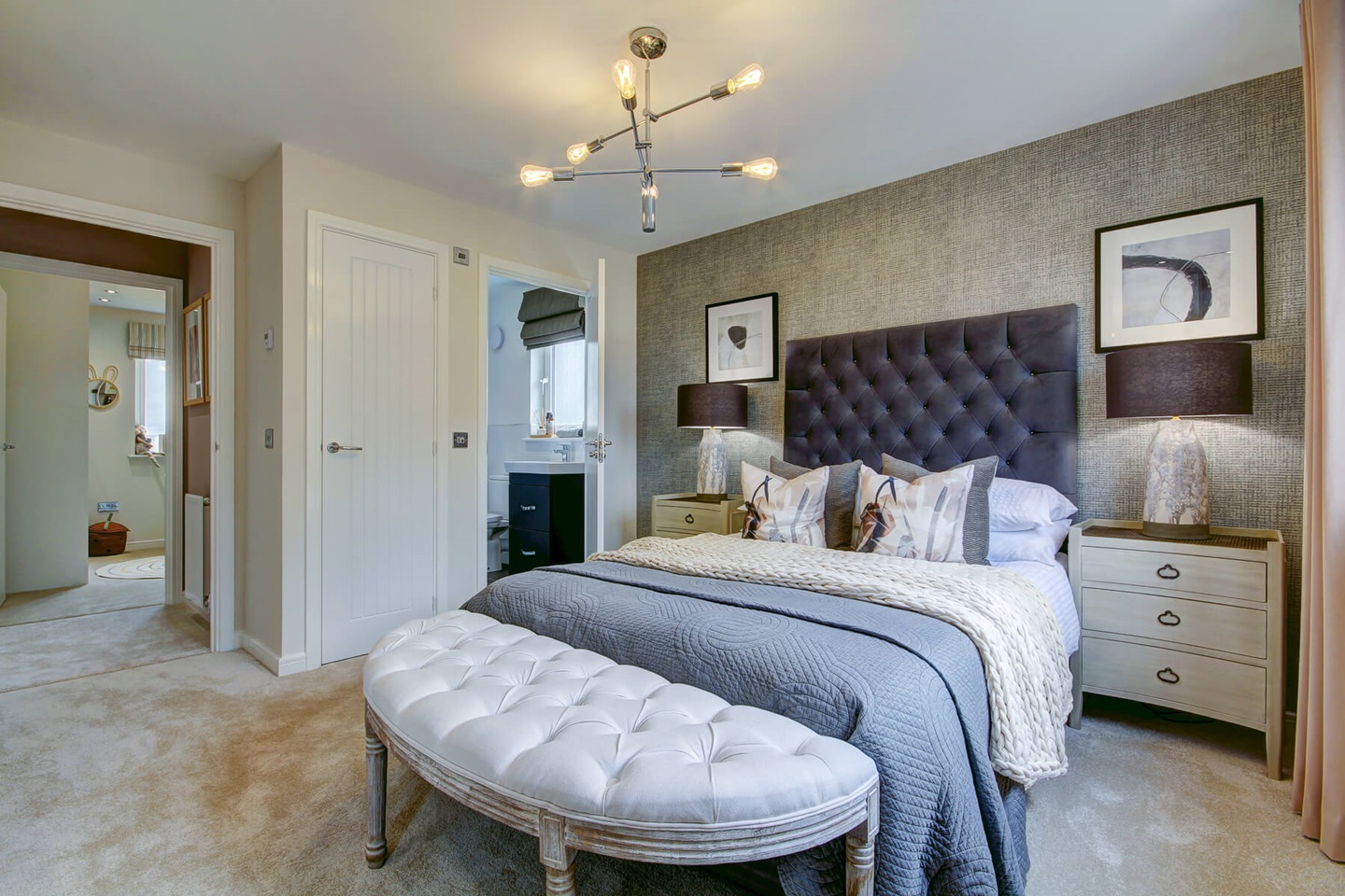 Willow Gardens Geddes 5 Taylor Wimpey bedroom 1