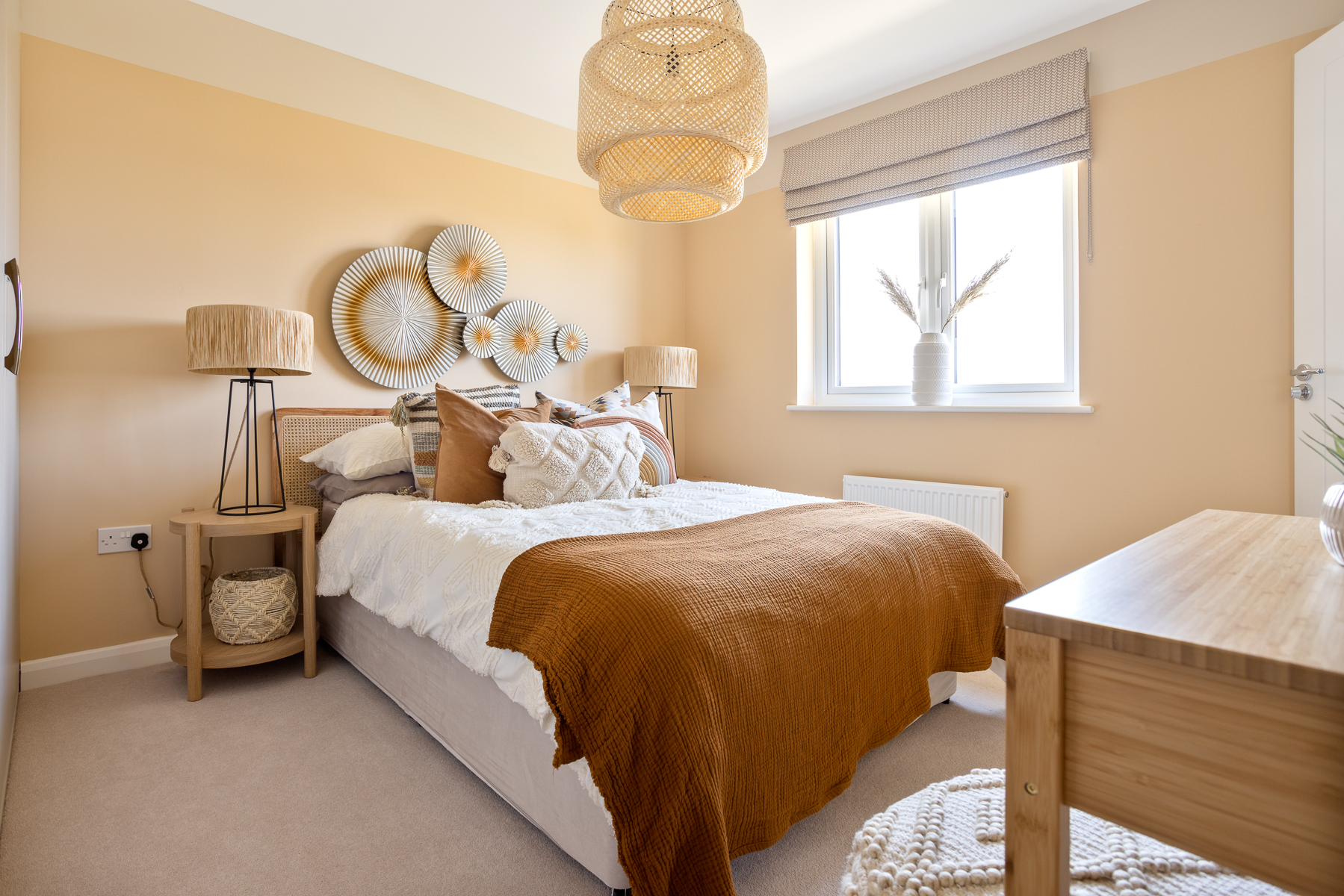 Bedroom two in the Hume home