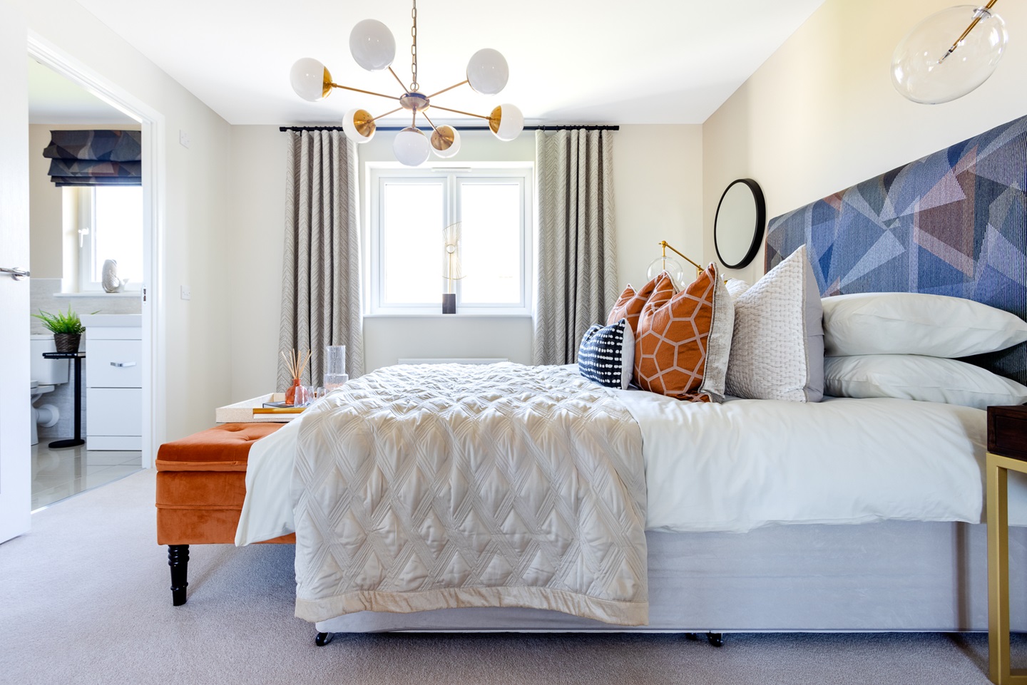 Bedroom one in the Hume home